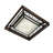 Quadrato Idalight LED Semi Flush Mount