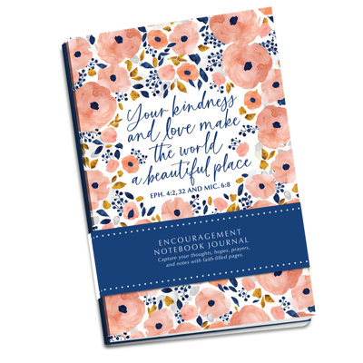 Journal Floral The World Is Better 2Pack