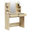 Sartell Dressing Table with Mirror-1361171775