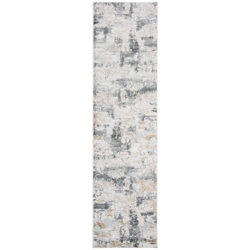 Ellar Vogue Performance Abstract Rug, Runner 2' x 16'