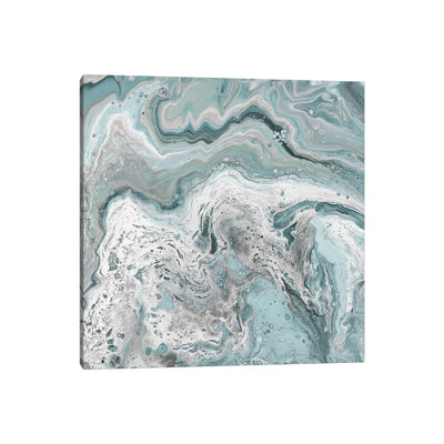 Deep Teal Sea by Julie Derice - Wrapped Canvas Gallery-Wrapped Canvas Giclée