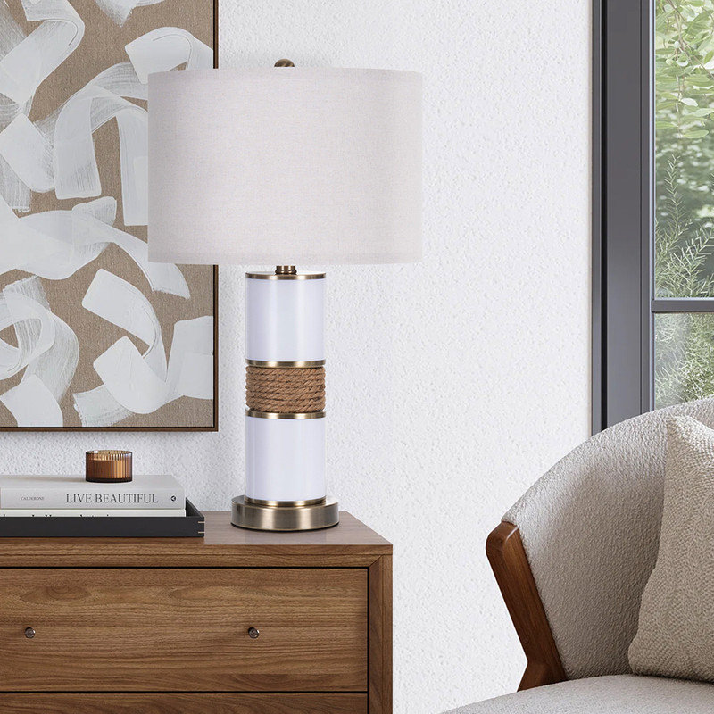 Table Lamp Set of 2 for Bedroom, Bedside Table Lamps with 3 Lighting Modes for Nightstand