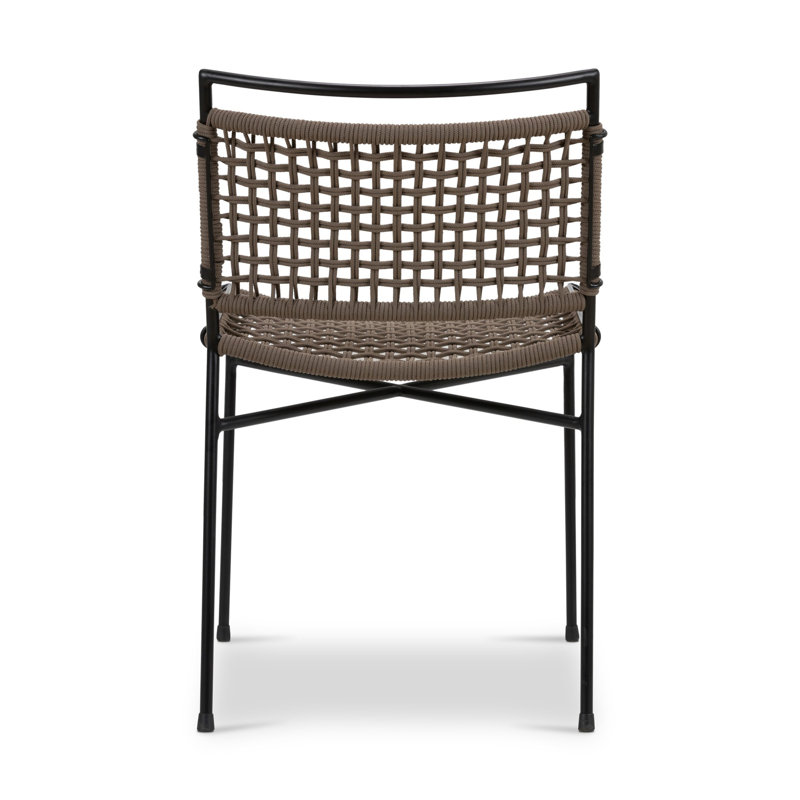 Wharton Outdoor Dining Side Chair, Earth