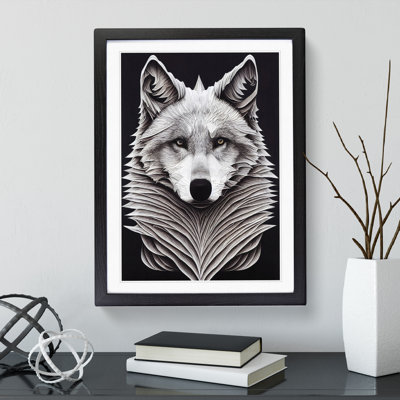 Bust Of The Wolf No.2 - Print