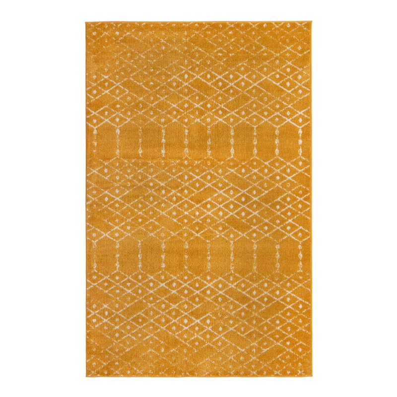 Lazaro Geometric Indoor Rug, Rectangle 5'3" x 8'