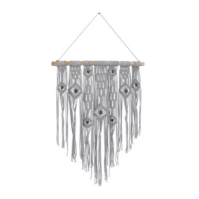 Hand Woven Blended Fabric Wall Hanging