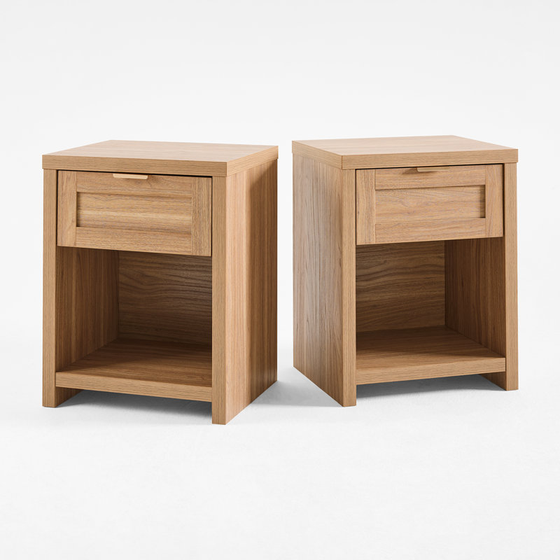 Allenside 1 - Drawer Nightstand, Natural Oak