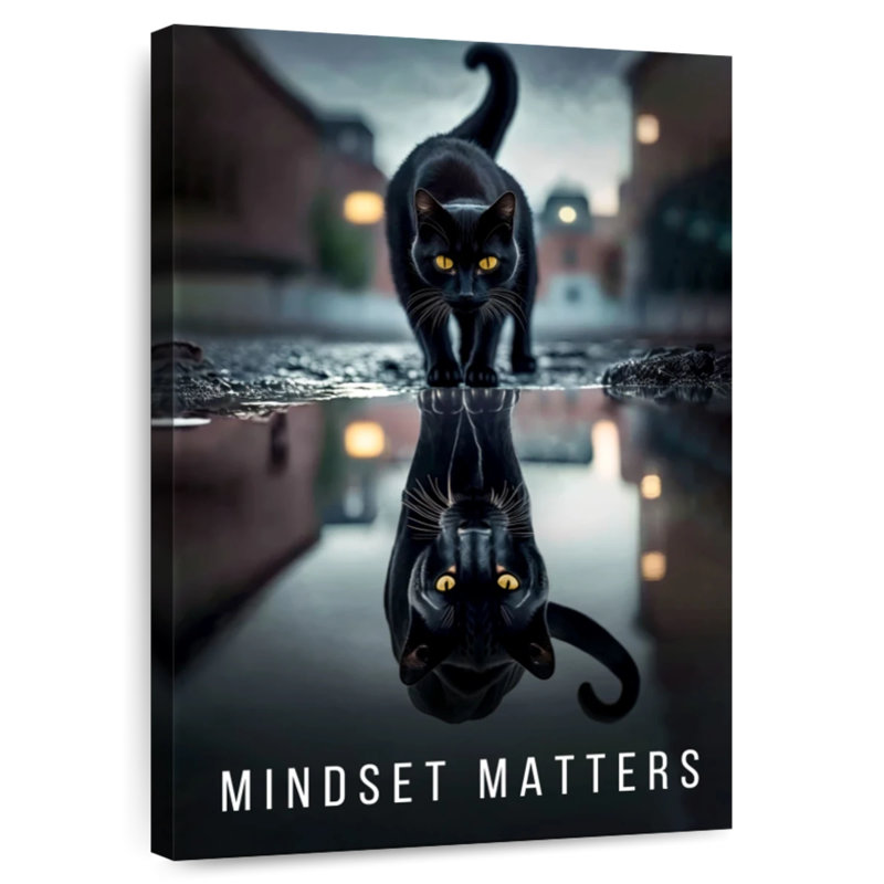 Mindset Matters II, 36" H x 24" W