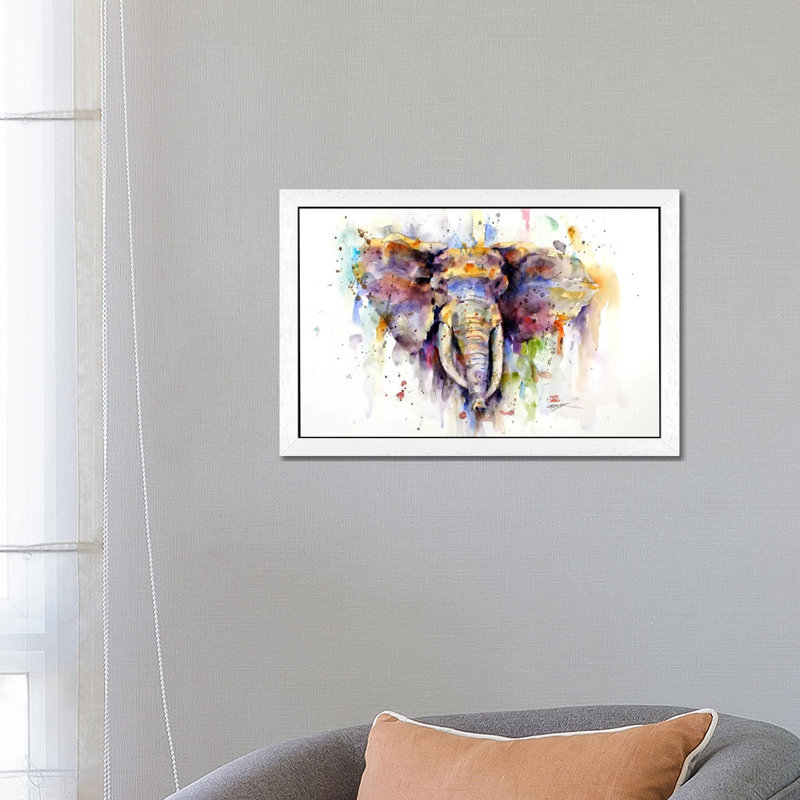 Elephant by Dean Crouser - Painting on Canvas