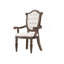 Chaise de salle à manger rustique 2pc