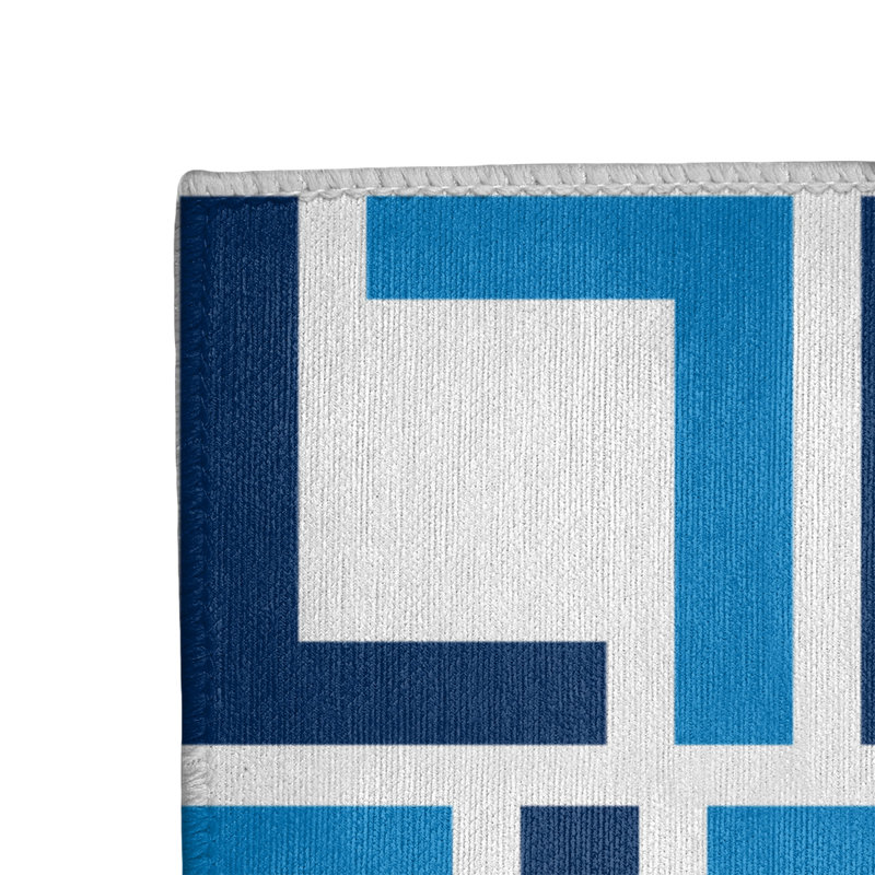 Geometric Indoor Rug, Rectangle 8' x 10'