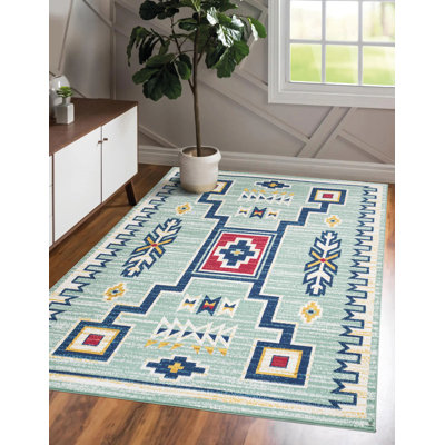 Mallorca Aztec Area Rug