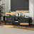 Modern style TV cabinet with sliding door-417951725