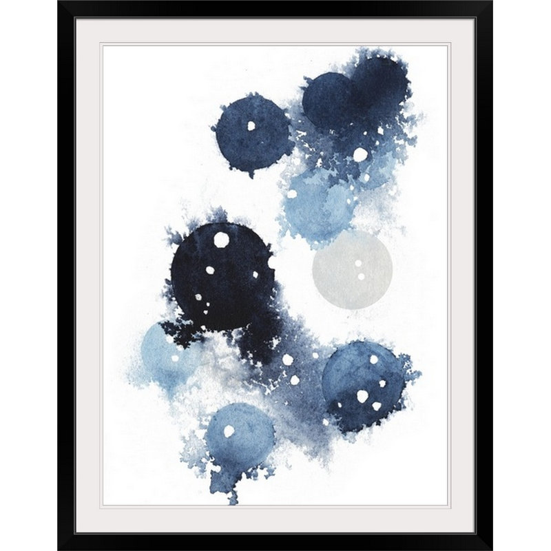 « galaxy i » par grace-pop, impression, H 32 po x l 26 po x P 1 po, Cadre noir