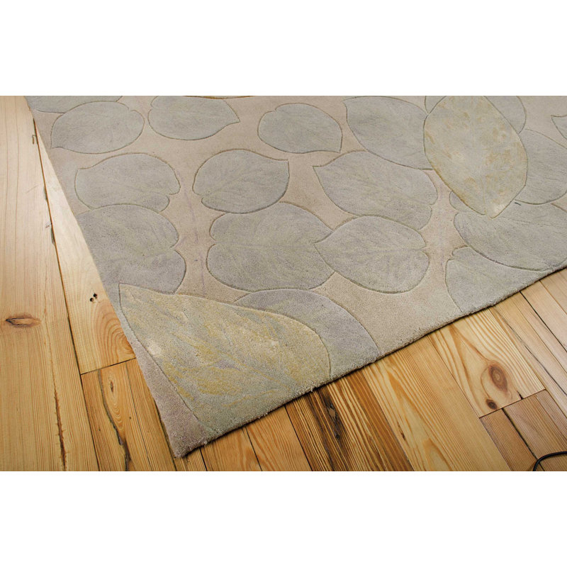 Galiya Wool Floral Indoor Rug, Rectangle 5'3" x 8'3"