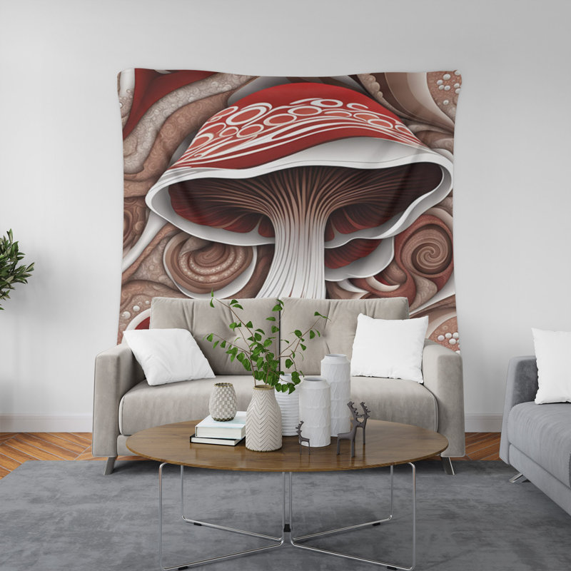Tapisserie murale, H 88 po x l 104 po x P 1,2 po
