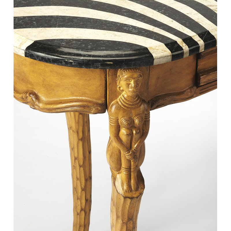 Luisa Fossil Stone Writing Desk