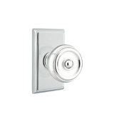 Privacy Waverly Knob with Rectangular Rose