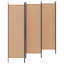 180 cm H Iron Folding Room Divider-229288456