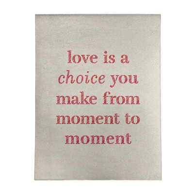 Quotes Chenille Indoor Rug