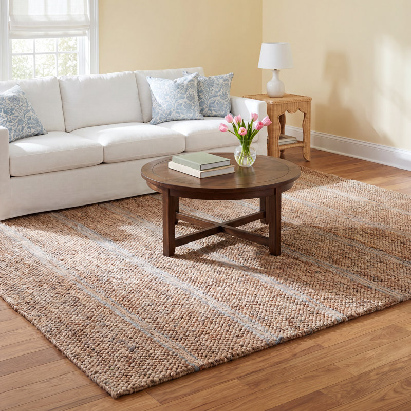 Beamond Striped Indoor Rug, Rectangle 8' x 10'