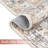 Machine Washable Rug with Rubber Backing for Living Room Boho Non-Slip Dining Room Rug Easy-Cleaning Floor Carpet for Bedroom-420953693