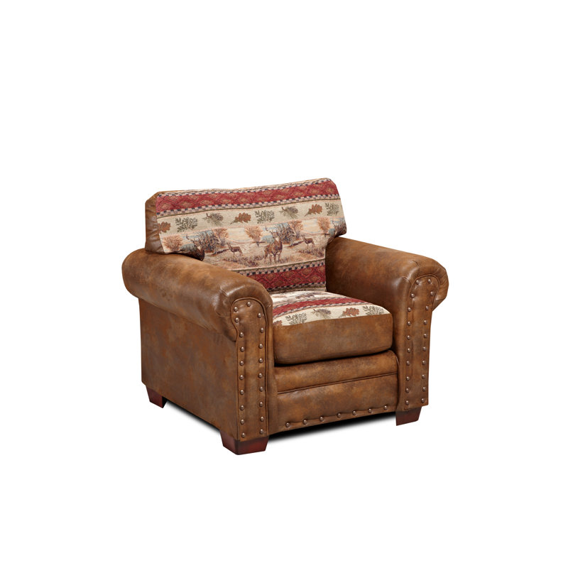 Fauteuil Charlie de 111,76 cm de large