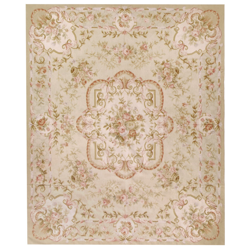 Wool Oriental Area Rug, Rectangle 2' x 4'