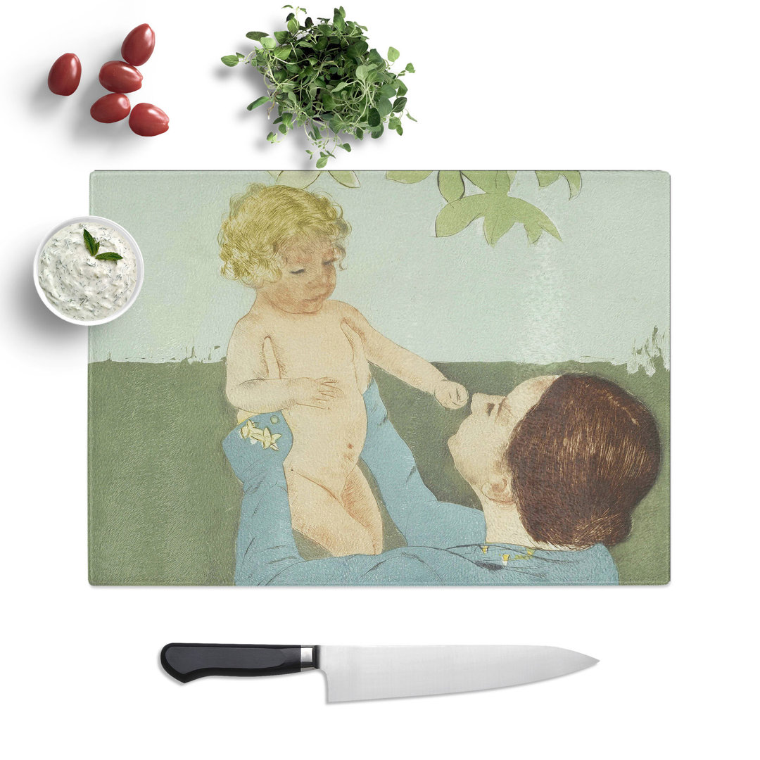 Mother and Child Vol.3 by Mary Cassatt Chopping Board