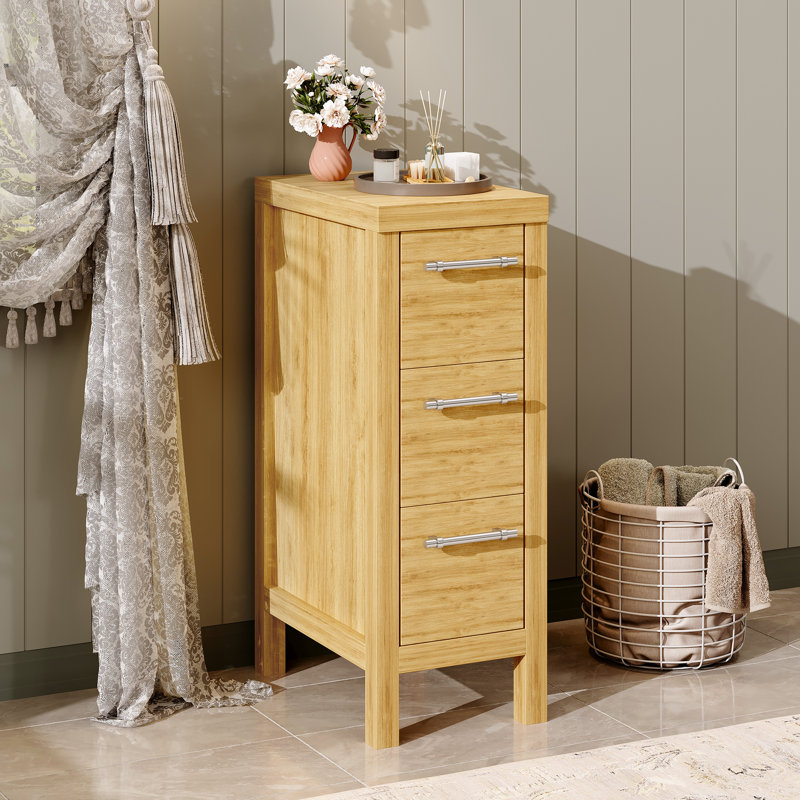 Armoire 3 tiroirs Neston, Bois