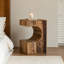 Solid Wood End Table Set