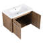 Petit meuble-lavabo avec lavabo 30 po