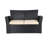 Tisdale 4-Piece UV Resistant Outdoor Conversation Set with Cushions-49646173-39799123