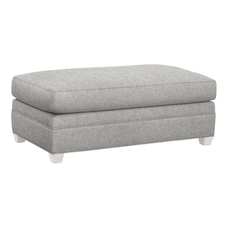 Repose-pieds American Bungalow Nicholas, Perigold Aspen flanelle gris clair, Casablanca