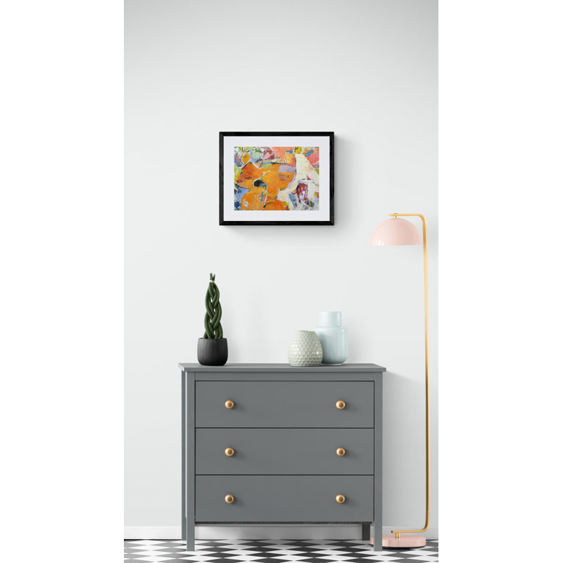 Outpost 38 Print by William Oconnor, Black Framed Paper, 17.25" H x 21.25" W