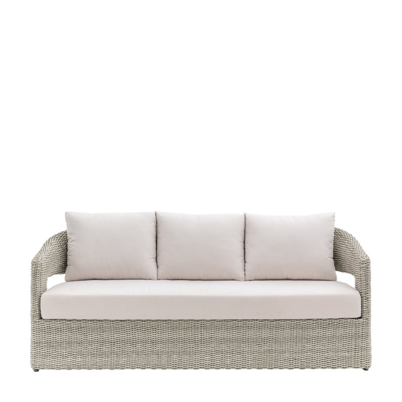 Harley Outdoor Wicker 3 Seater Sofa