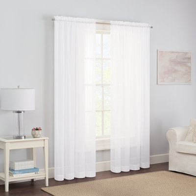 Kober Sheer Curtain Panel Pair