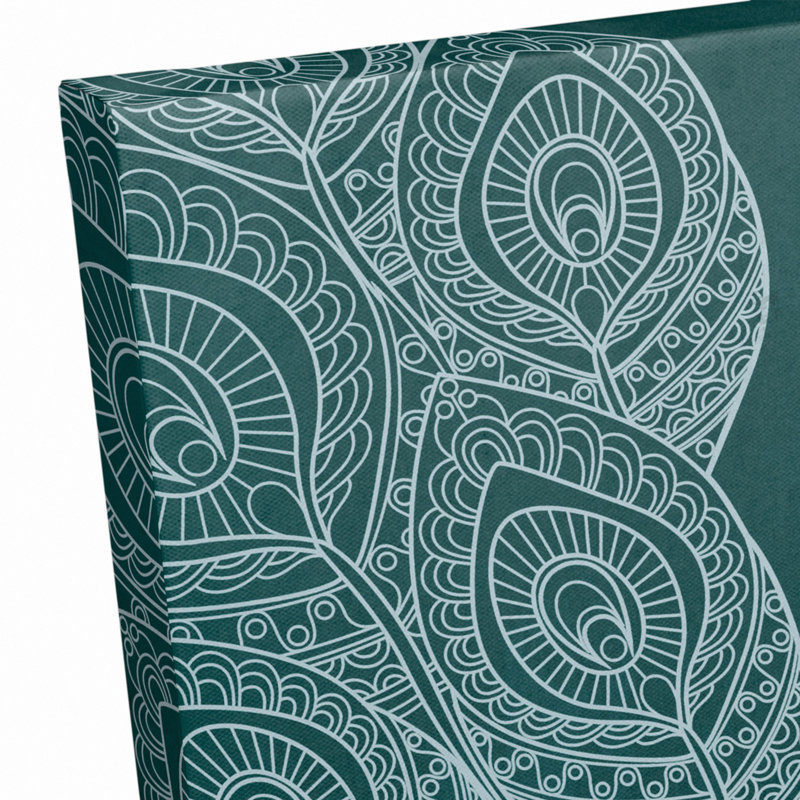 " Line Pattern Peacock "