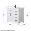Beckett 36" Freestanding Single Bathroom Vanity with Quartz Top-104314944-104314951-104314948