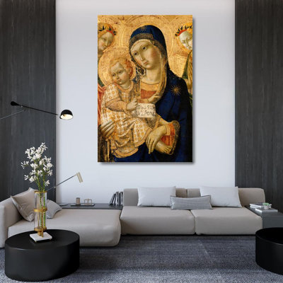 Vierge à l'enfant avec des anges