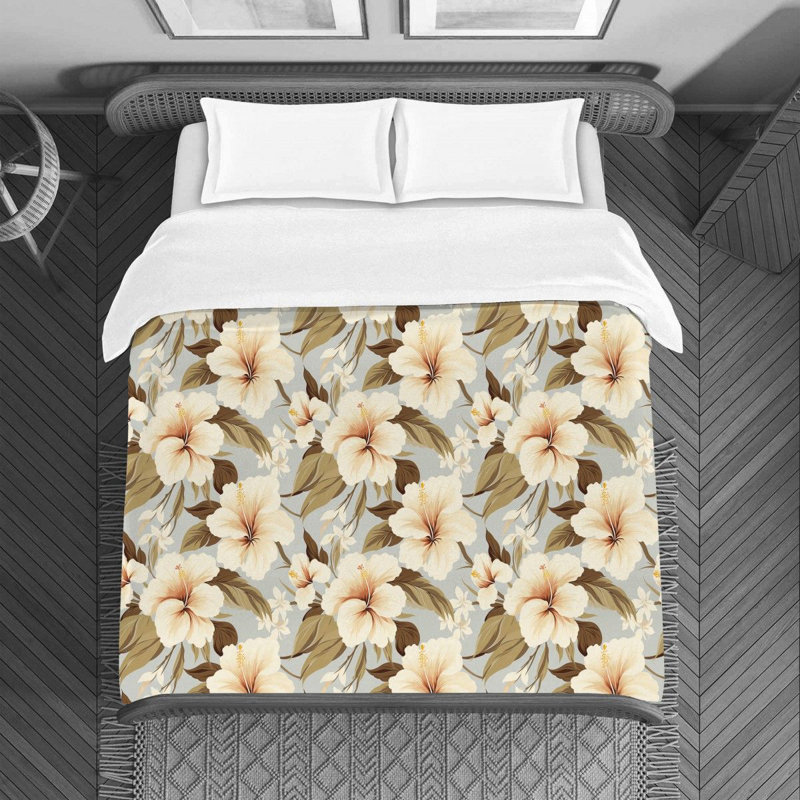 Housse de couette Tropical Hibiscus, Housse de couette simple