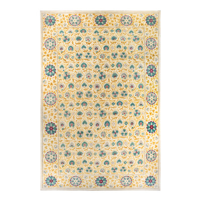 Suzani One-of-a-Kind 18'4" x 12'3" Hand Knotted Area Rug