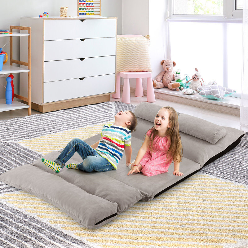 Weranna 7'' Futon Mattress Futon  Mattress, Gray