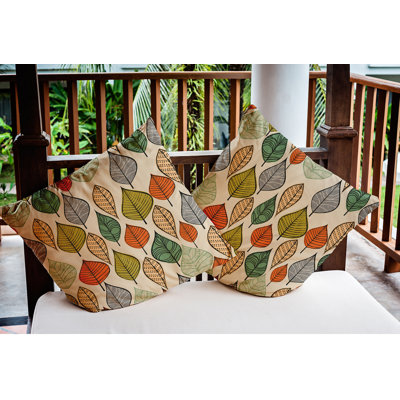 Coussin décoratif intérieur / extérieur Autumn Leaves