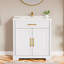 Meuble-lavabo simple 36 po avec plateau en résine et lavabo sur pied-1459783062
