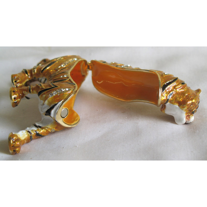 Boîte à bijoux tiger