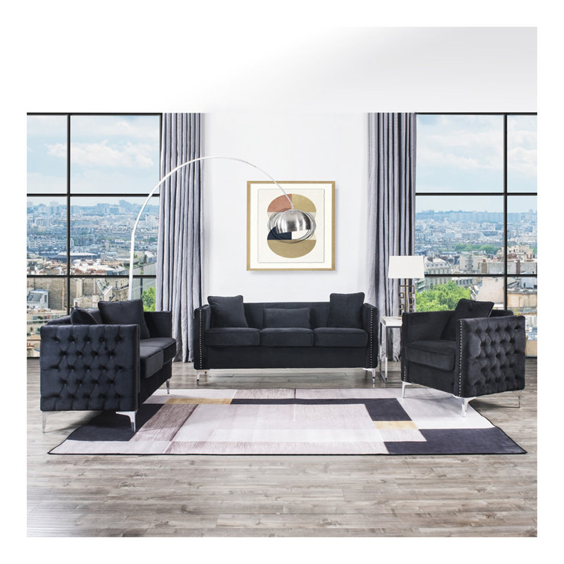 Ensemble de salon avec causeuse Easton
