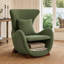 Chaise d'appoint moderne pour animaux de compagnie avec siège incurvé et coin caché pour la chambre à coucher et le coin lecture-1140991734-1140991735