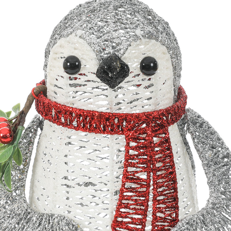 Figurine lumineuse pingouin