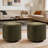 15" Wide Upholstered Swivel Pouf Ottoman-656621028
